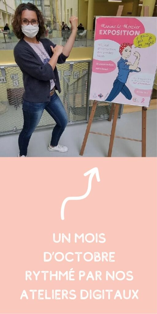 Des ateliers digitaux pour les patients qui s'inscrivent dans la définition de notre mission sociale