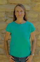 Photo du tee-shirt spécial chimio pour femme à manches courtes